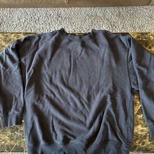 Elwood Clothing sweatshirt-washed black (looks more like charcoal gray)